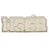 �X�g���[�g�n MSGR ���b�Z���W���[ PREMIUM STENCL LOGO BUCKLE_