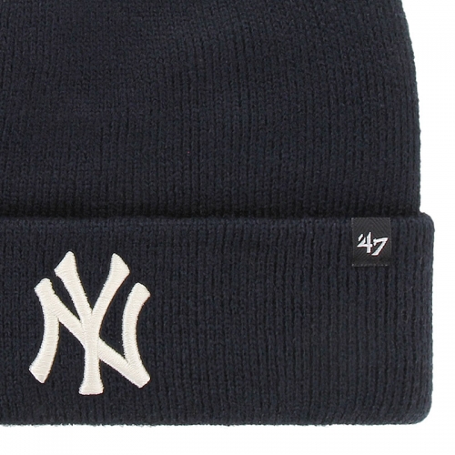 【新品】47BRAND NY ヤンキース ニット帽 黒 ニューヨーク