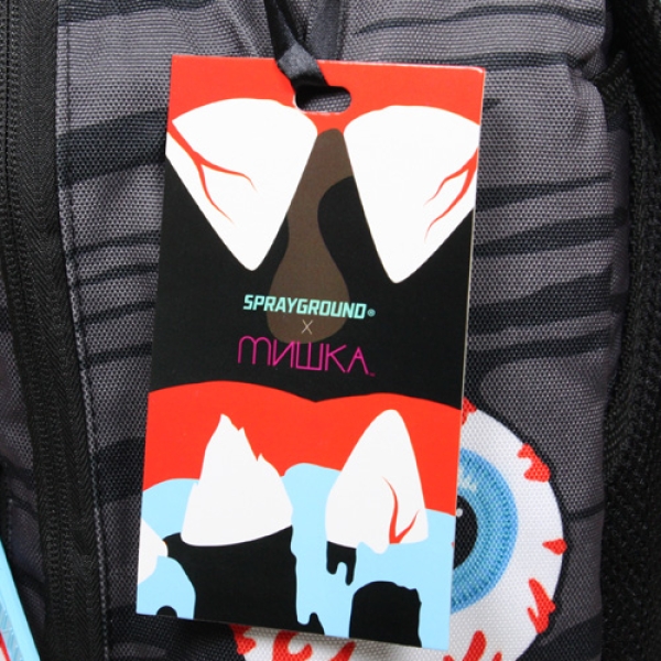 MISHKA×SPRAYGROUND DEATH SHARK BACK PACK バックパック