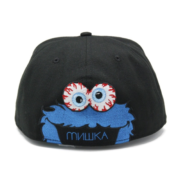 MISHKA × SESAME STREET ニューエラキャップ ミシカ 帽子 MISHKA×SESAME STREET COOKIE MONSTER KW-NEWERA5950 キャップ