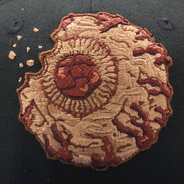 MISHKA×SESAME STREET COOKIE MONSTER KW-NEWERA5950 キャップ