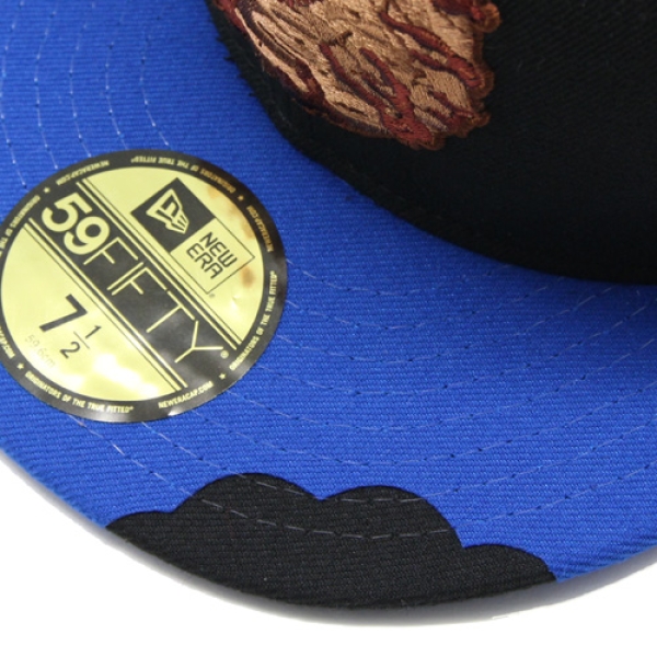 MISHKA×SESAME STREET COOKIE MONSTER KW-NEWERA5950 キャップ 