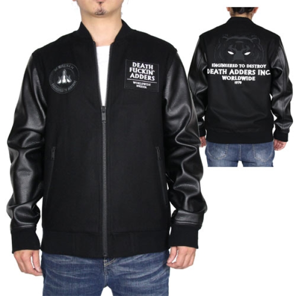 DEATH ADDER VARSITY JACKET MAW160533M スタジアムジャケット