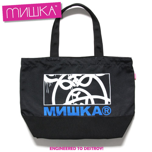 B系 ストリート系 Mishka ミシカ Mop Box Tote Exsp トートバック Asylum アサイラム