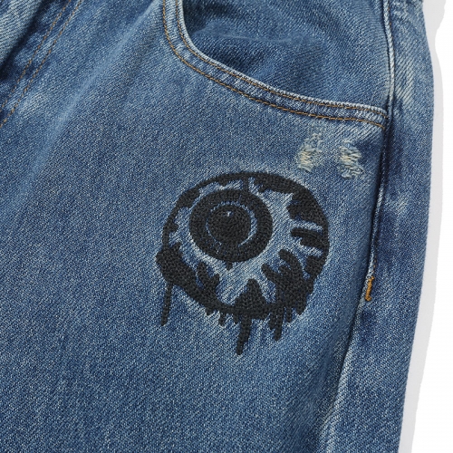 B系 ストリート系 | MISHKA | ミシカ | EMBROIDERY DENIM JEANS