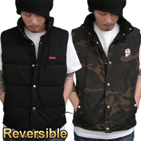 【再入荷】REVERSIBLE DOWN LIKE VEST