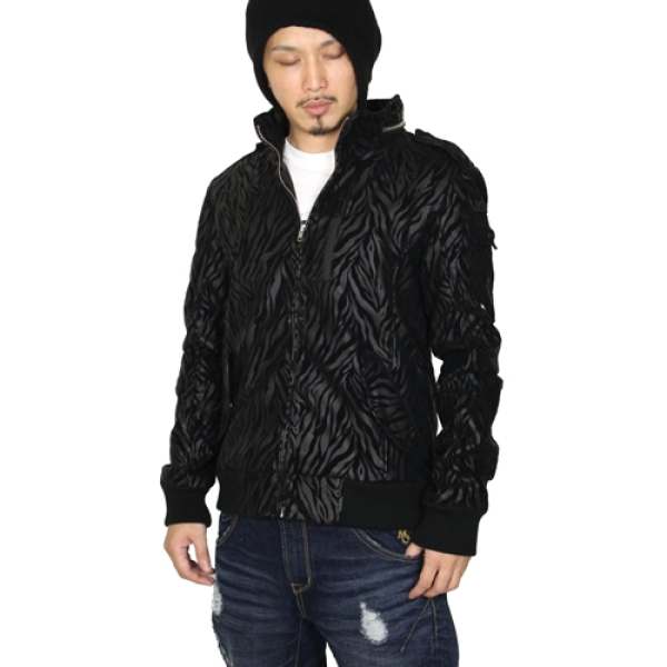 最終再入荷】TECHNICAL FLIGHT JACKET ZERO WITH WIRE(BLACK ZEBRA 