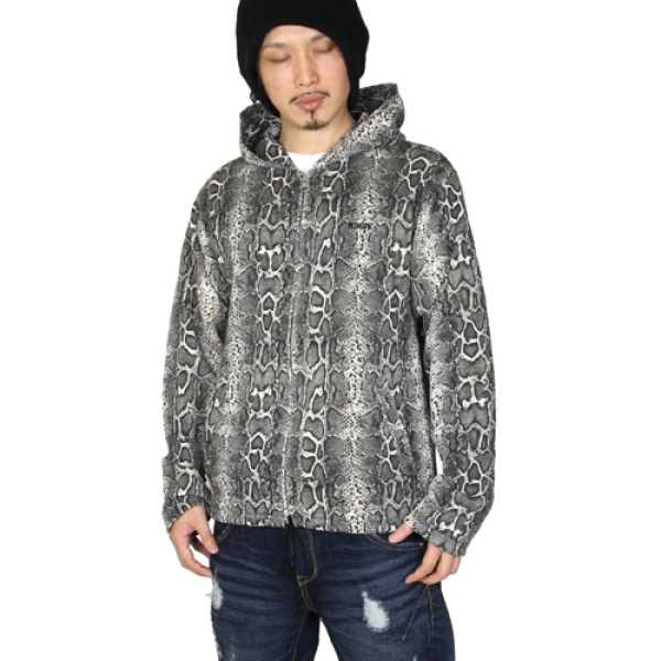 AMIRI◆CNY スネーク パーカー Amiri Snake Hoodie - Blackred, FW24, Size SML – LOZURI®