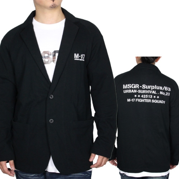 Mwsgr M-17 TAILOR CARDIGAN-MSGR-SURPLUS テーラードジャケット|MSGR|ストリートファッションブランドの通販なら ...