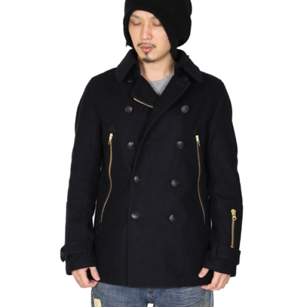 トラディショナルPコート Blues in the P-Coat (Black) - ZUTOMAYO MART