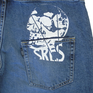 B系 ストリート系 Project Sr Es プロジェクト Sr Es New Blood Denim Pants デニムパンツ Asylum アサイラム