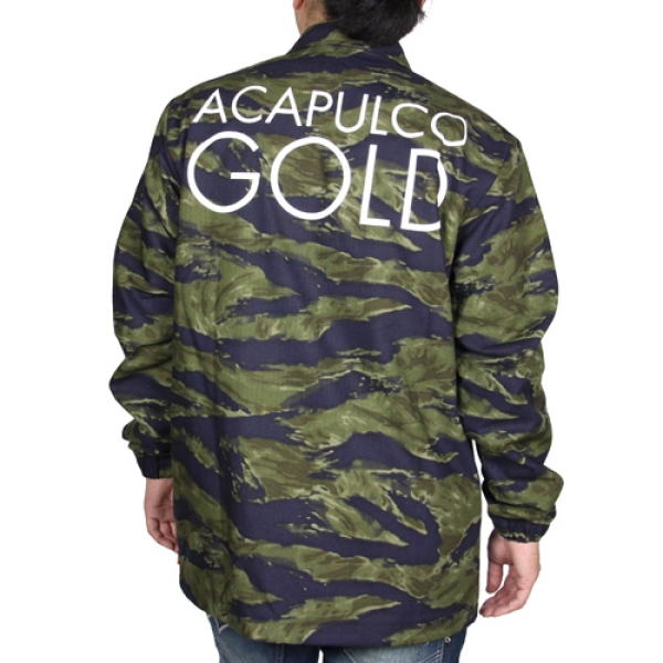 ジャケット・アウター ACAPULCO GOLD Coach Jacket Acapulco Gold / Night Logo Coach Jacket
