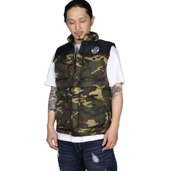 アンドサンズ ANDSUNS ダウンベスト 