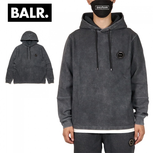 BALR. D13 STRAIGHT WASHED HOODIE/パーカー