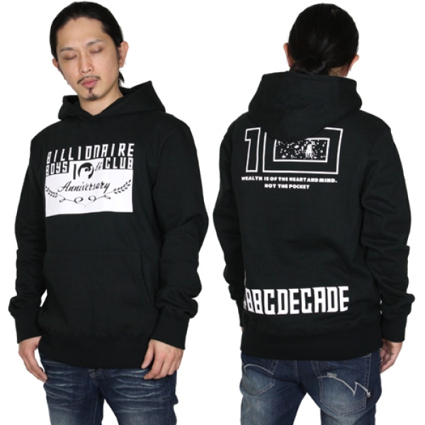 BBC 10TH ANNIVERSARY PULLOVER パーカー|BILLIONAIRE BOYS CLUB