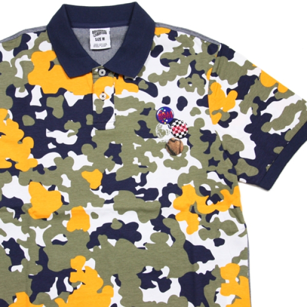 CAMO POLO ポロシャツ|BILLIONAIRE BOYS CLUB|ストリートファッション 