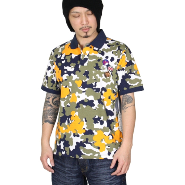 CAMO POLO ポロシャツ|BILLIONAIRE BOYS CLUB|ストリートファッション 