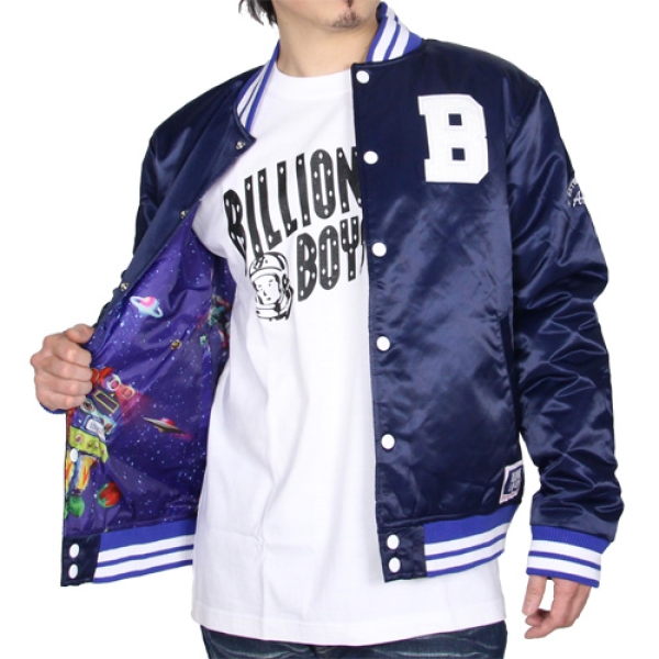 MAJESTIC REVERSIBLE SATIN JACKET B0015MAJ003: スタジアムジャケット
