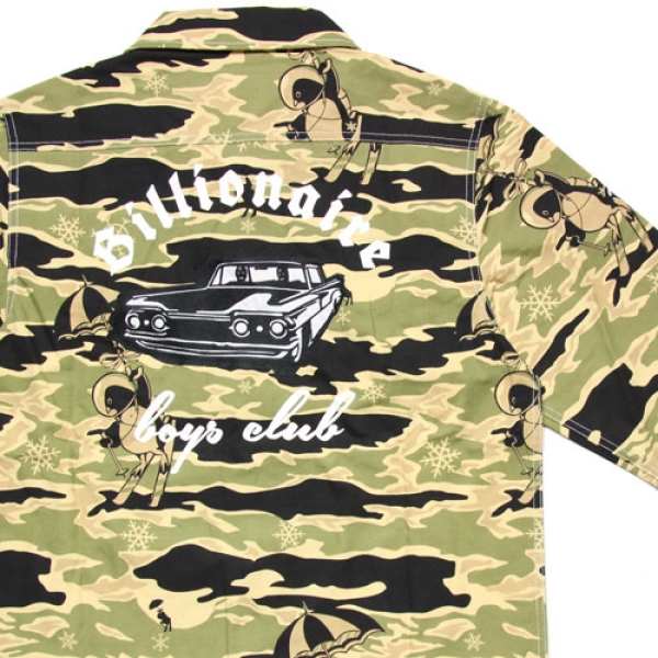 MECHANICS WORK SHIRT B16408C: ワークジャケット|BILLIONAIRE BOYS