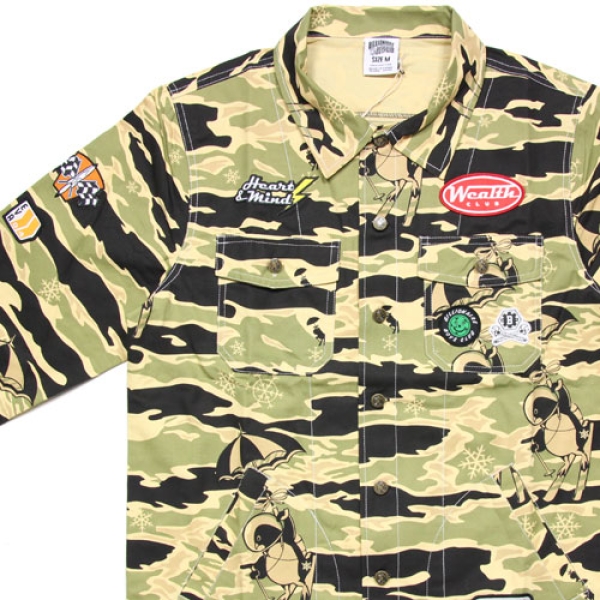 ビリオネアボーイクラブ 迷彩柄 ジャケット BILLIONAIRE BOYS CLUB 20