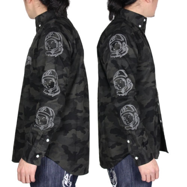 billionaire boys club スペースカモ シャツ Lサイズ