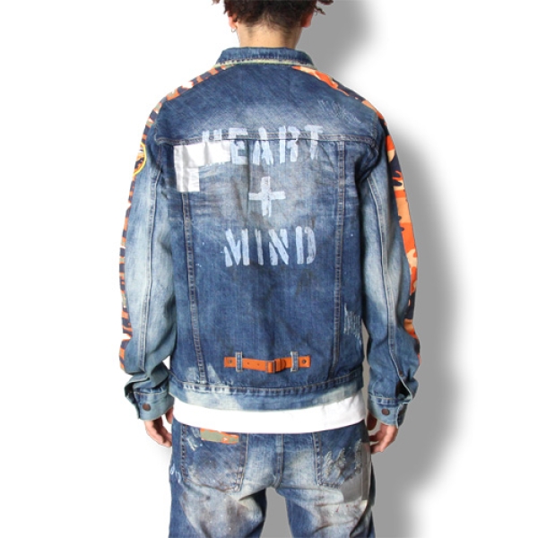 BB NERO DENIM JACKET 881-1406 デニムジャケット | ASYLUM[アサイラム]