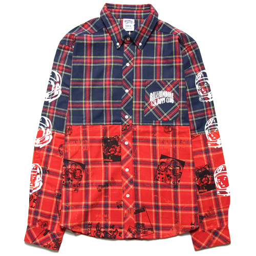 HEADLINE CUT & SEW CHECK SHIRT B18167 HEADLINE CUT & SEW CHECK SHIRT B18167
