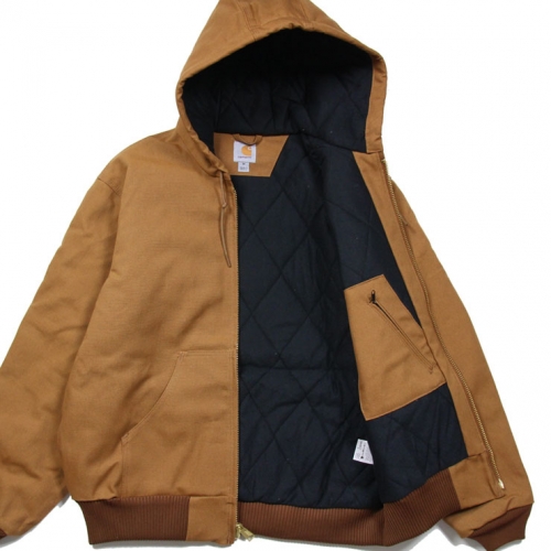 QUILTED-FLANNEL-LINED DUCK ACTIVE JACKET CTSJ140 CTSJ141