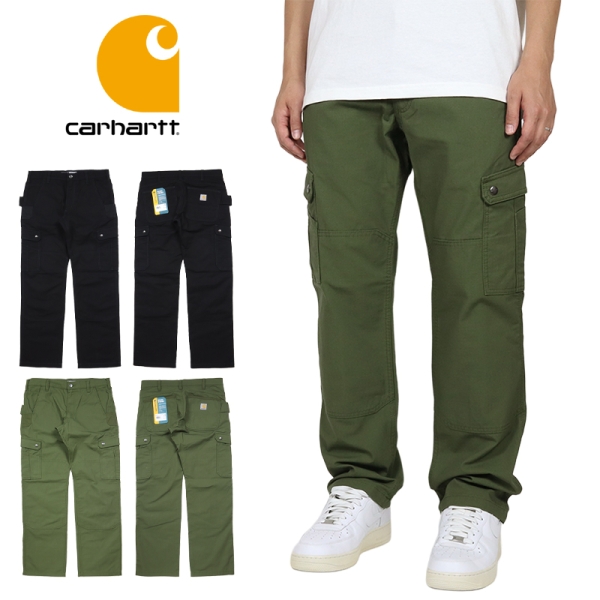 RELAXED STRAIGHT RIPSTOP DOUBLE-FRONT CARGO PANT 105461 カーゴ