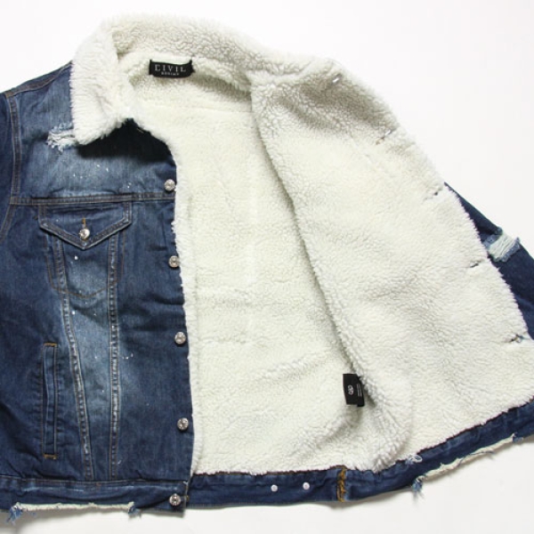 ALL POWER DENIM SHERPA JACKET 17CV-AW010J デニムジャケット