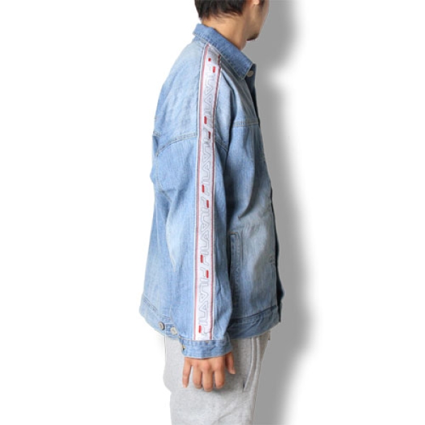 R1ST JACKET FM9422 デニムジャケット|FILA|ストリートファッション 