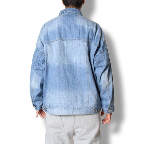 R1ST JACKET FM9422 デニムジャケット|FILA|ストリートファッション 