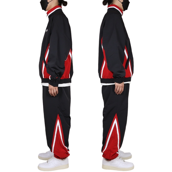 NYLON TRACK JACKET + NYLON TRACK PANTS SETUP FAM-62314 FAM-62505