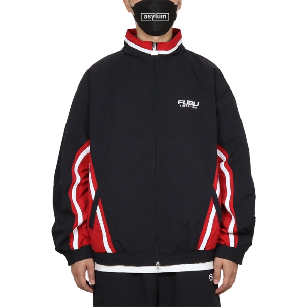 NYLON TRACK JACKET + NYLON TRACK PANTS SETUP FAM-62314 FAM-62505