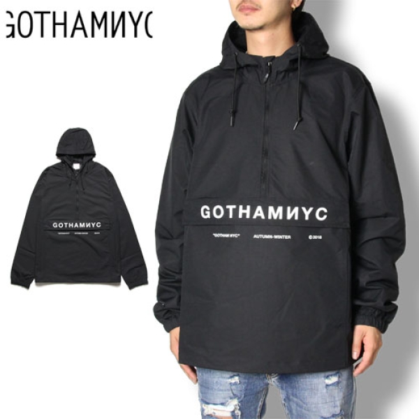 LOGO-ANORAK GN138 アノラックジャケット|GOTHAM NYC|ストリート