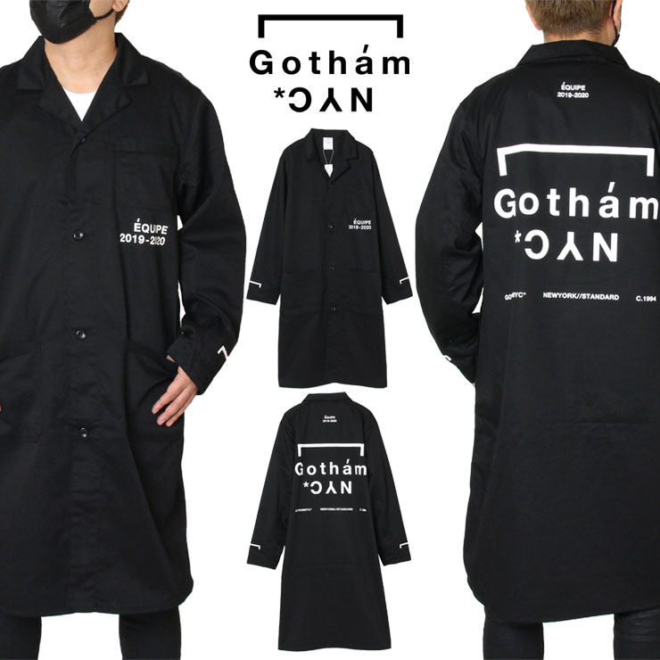 B系 ストリート系 GOTHAM NYC ゴッサム エヌワイシー LOGOCT GN535 ジャケット ロングコート