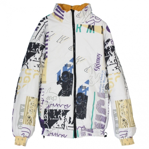 GRIMEY ALIENATION 1977 REVERSIBLE ANORAK | easy-beauty.it