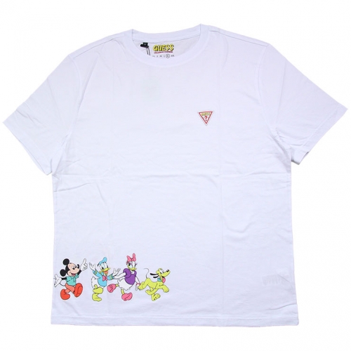 GUESS × MICKEY 黒 XLサイズ Tシャツ 新品未使用です。