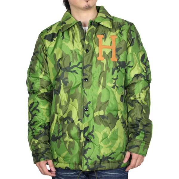 QUILTED COACHES JACKET コーチジャケット|HUF|ストリートファッション