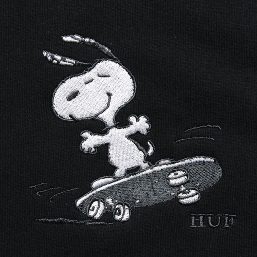 HUF/ハフ×PIGPEN■パーカー■Sサイズ■ピーナッツ■コラボ■黒