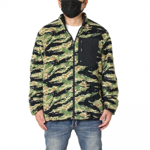 MILTON REV POLAR FLEECE JACKET TIGER/CAMO JK00185HO19/フリース ジャケット MILTON REV POLAR FLEECE JACKET TIGER/CAMO JK00185HO19/フリース ジャケット