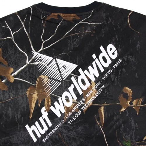 B系 ストリート系 | HUF | ハフ | REALTREE PEAK LOGO S/S TEE TS01162 ...