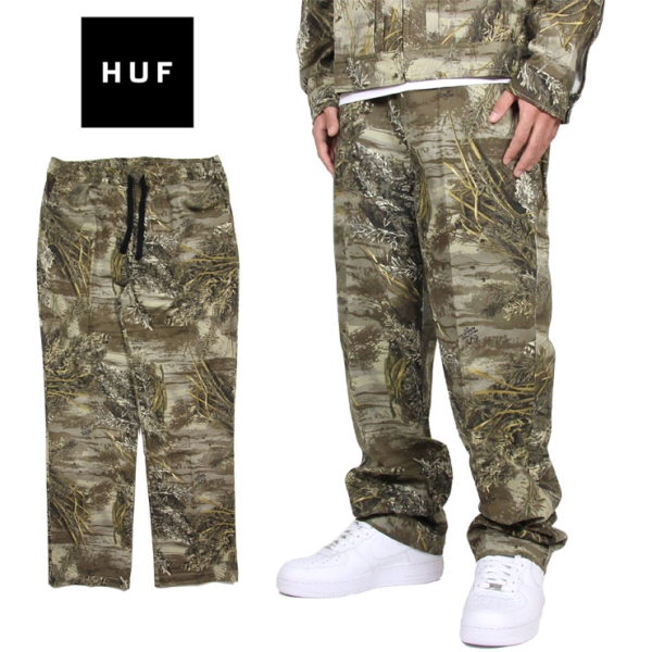 HUF セットアップ Lサイズ ナイロン リアルツリー