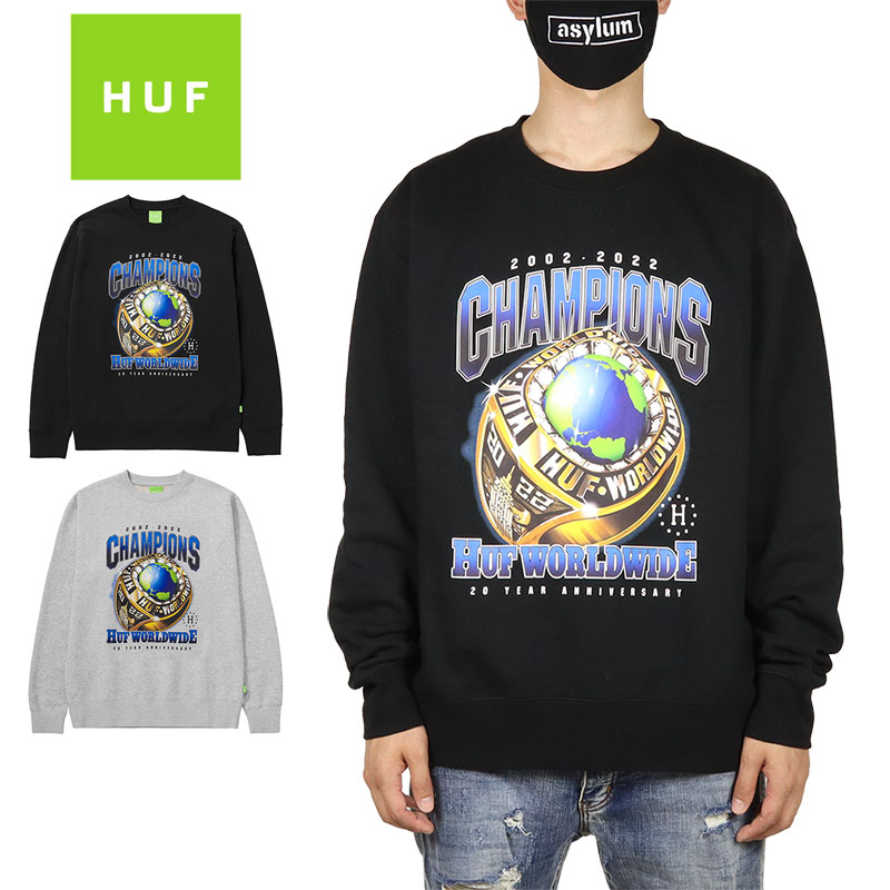 HUF | ハフ | CHAMPIONS CREWNECK PF00521 | トレーナー
