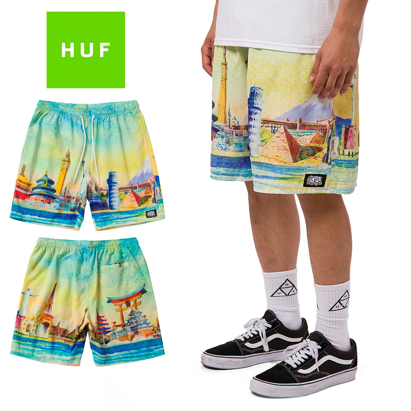 B系 ストリート系 | HUF | ハフ | CULTURE EASY SHORT PT00228