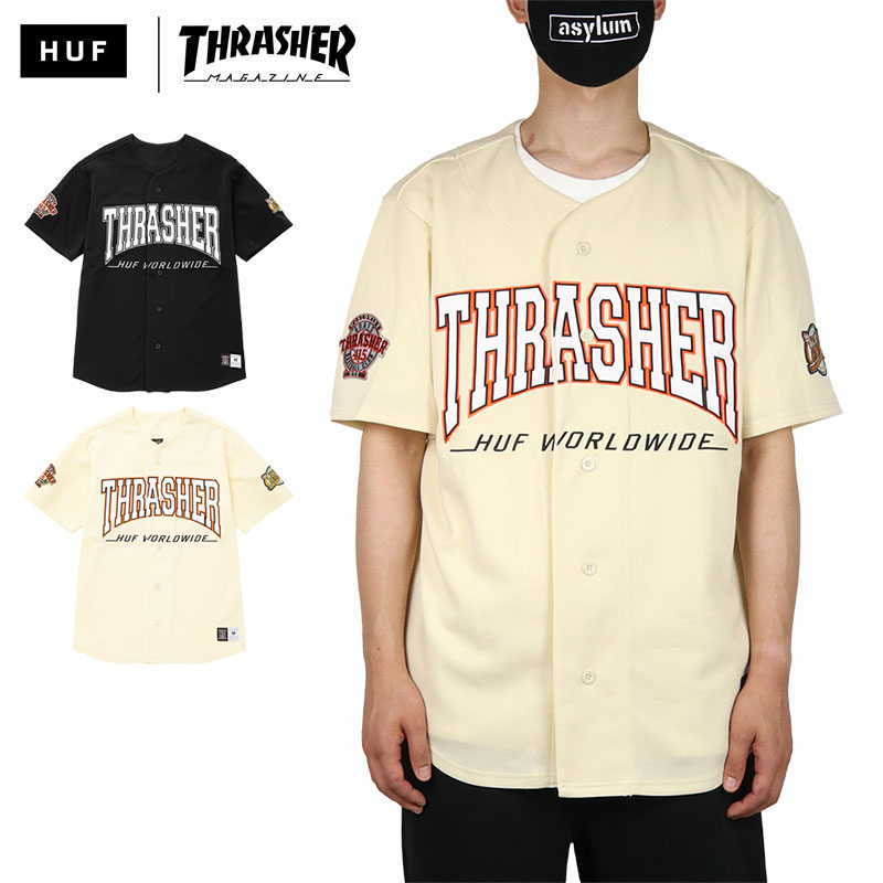 B系 ストリート系 | HUF | ハフ | THRASHER CENTER FIELD BASEBALL ...