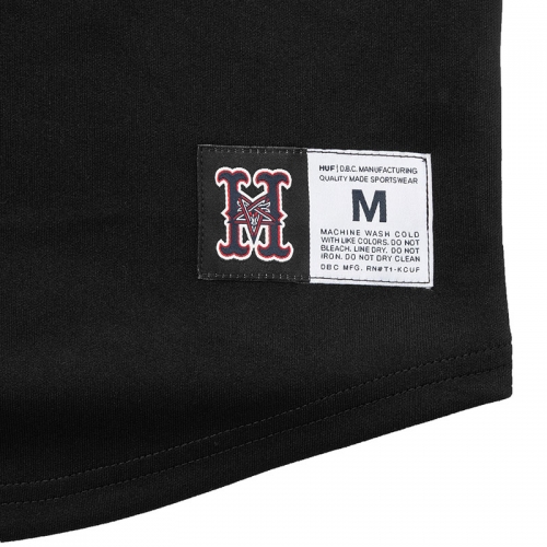 HUF×THRASHER ベースボールシャツ BASEBALL JERSEY