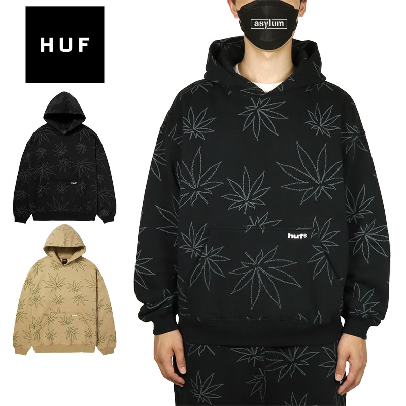 【HUF】PLANTLIFE FLEECE HOODIE   ハフ　パーカー