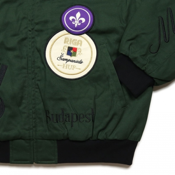 STRATFORD TOUR JACKET JK00408 ジャケット アウター|HUF|ストリート