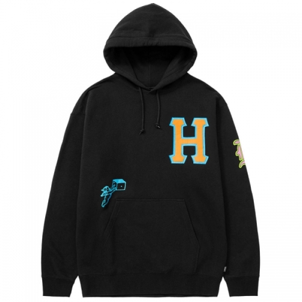 FLY DIE P/O HOODIE PF00622 パーカー プルオーバーパーカー|HUF